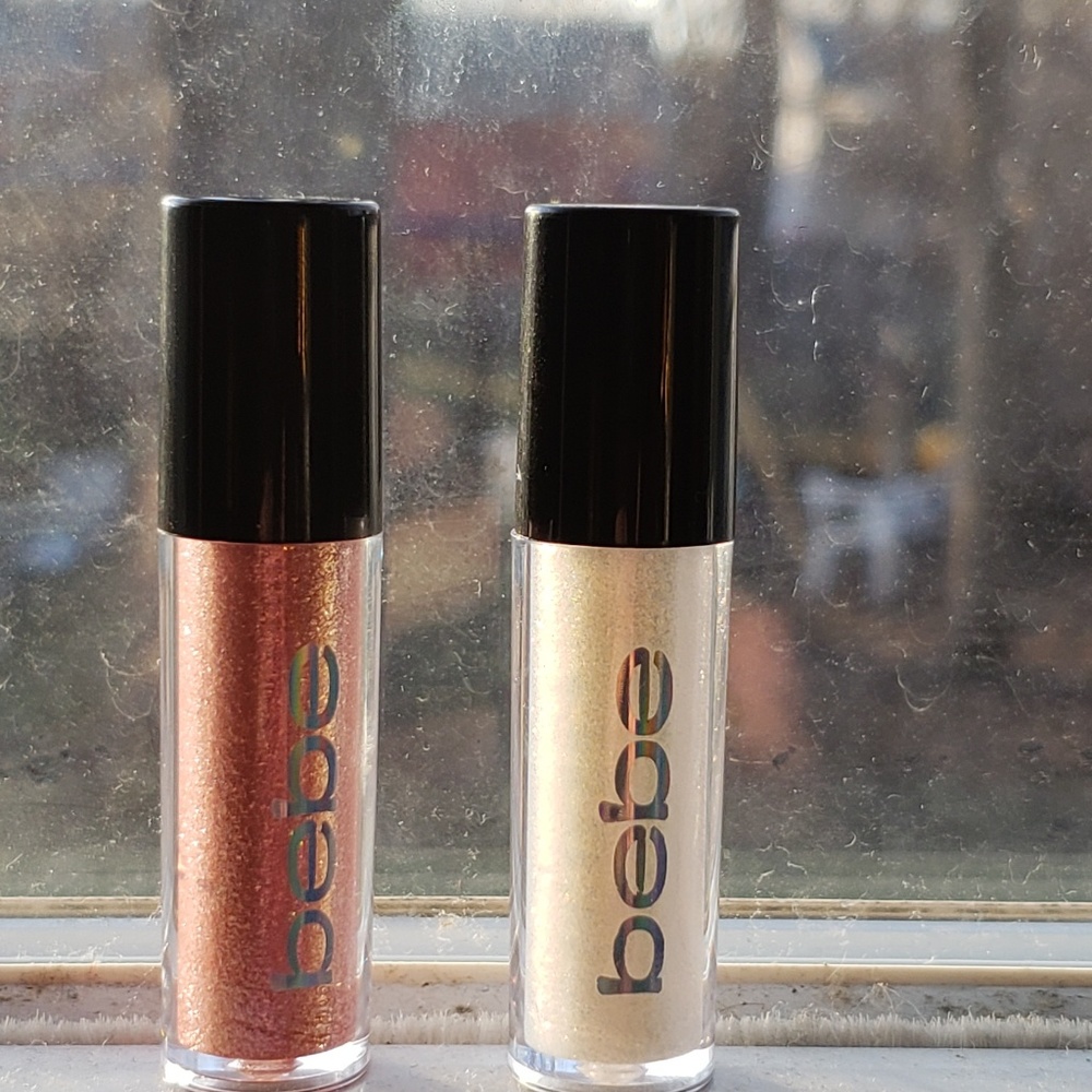 Bene lip gloss (4) and liquid eyeshadow (2)